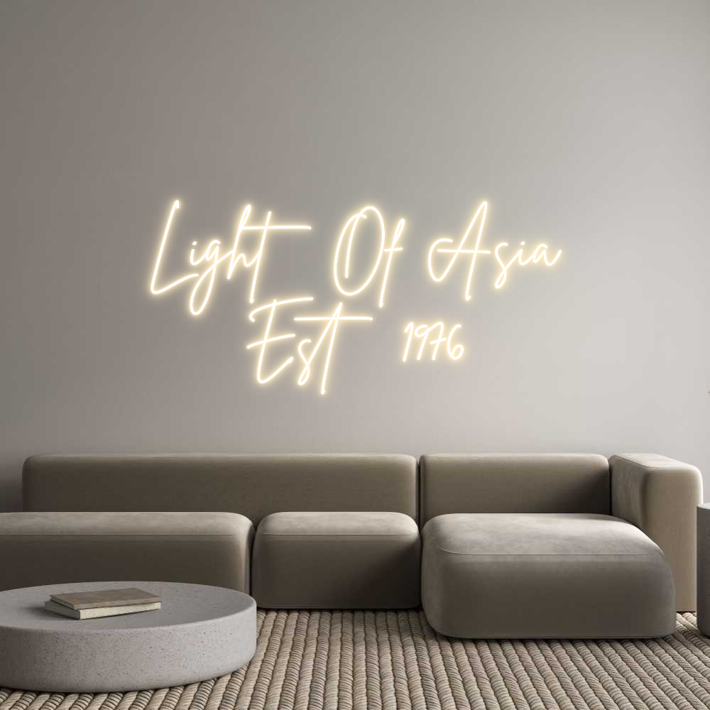 Custom Neon Sign Online Editor
Light Of As...