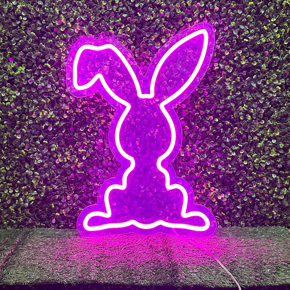 Easter Bunny ledde neonskylt - Planet Neon Made in London Neon Signs
