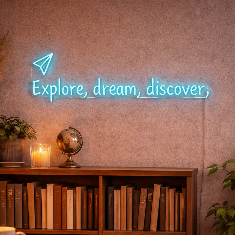 Verken LED Neon Sign - Made in London Inspirational Neon Signs