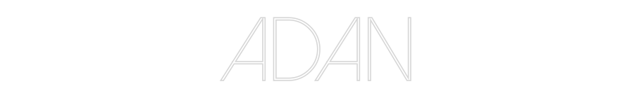 Custom Neon Sign Online Editor ADAN