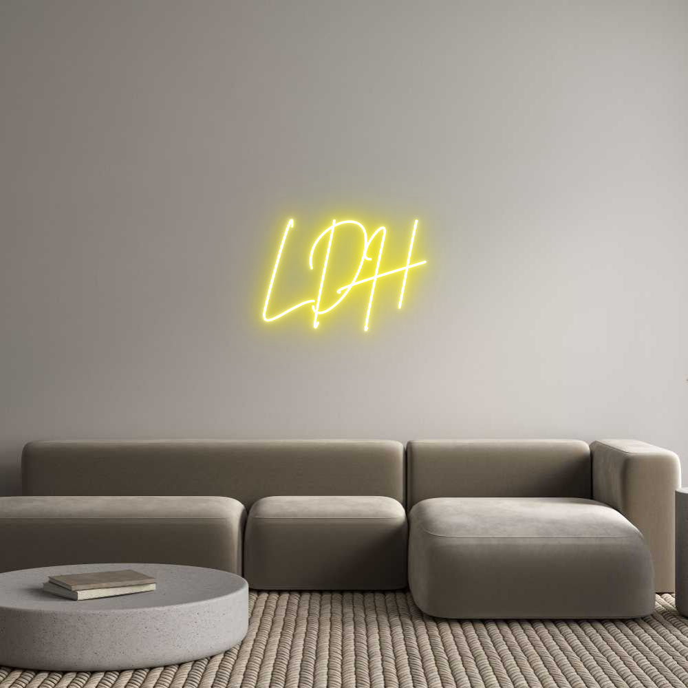 Custom Neon Sign Online Editor LDH