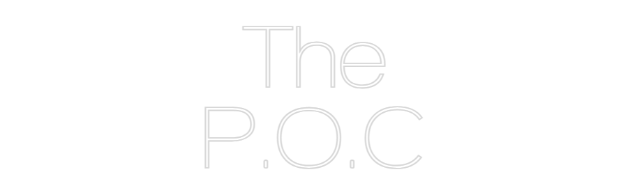 Custom Neon Sign Online Editor The
P.O.C