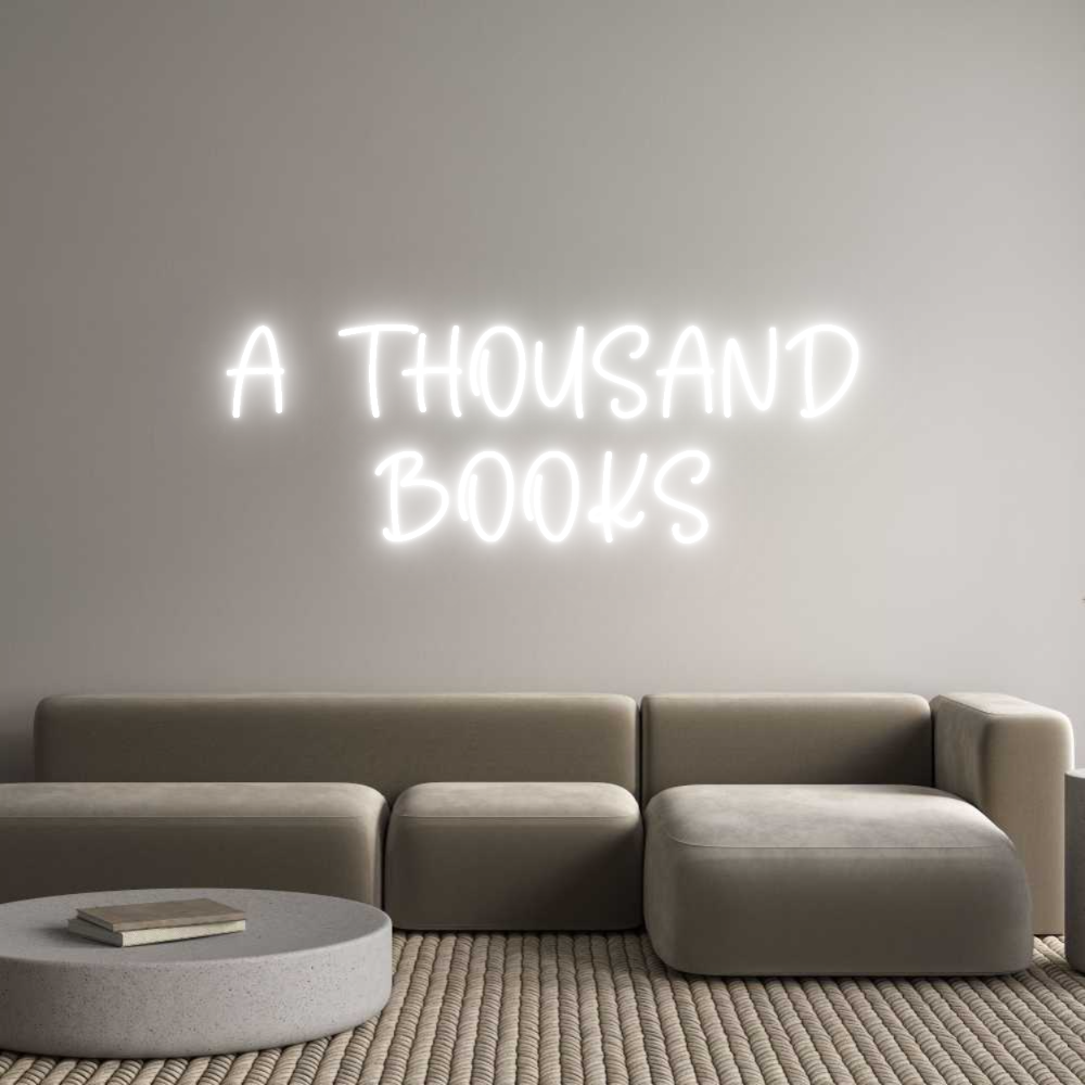 Custom Neon Sign Online Editor A THOUSAND
...