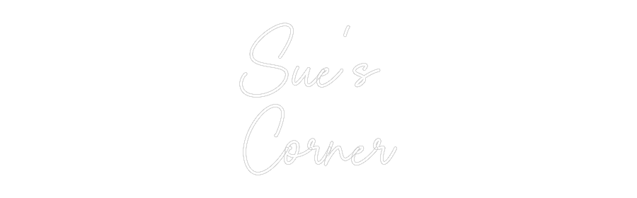Custom Neon Sign Online Editor Sue’s
Corner