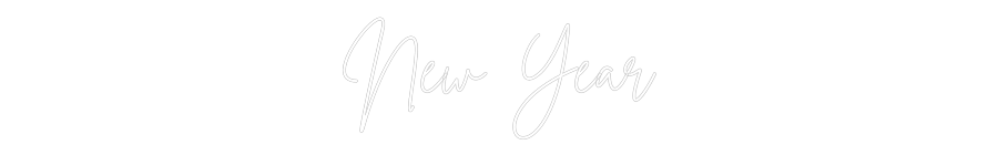 Custom Neon Sign Online Editor New Year
