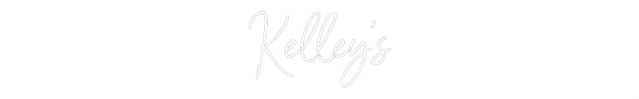 Editor online di insegne al neon personalizzate Kelley's