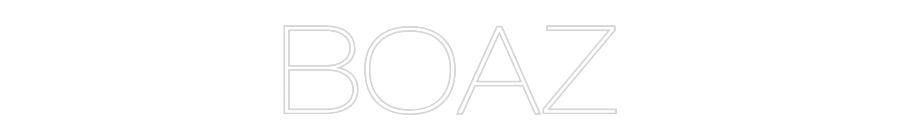 Custom Neon Sign Online Editor BOAZ