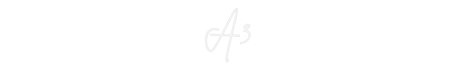 Custom Neon Sign Online Editor A3