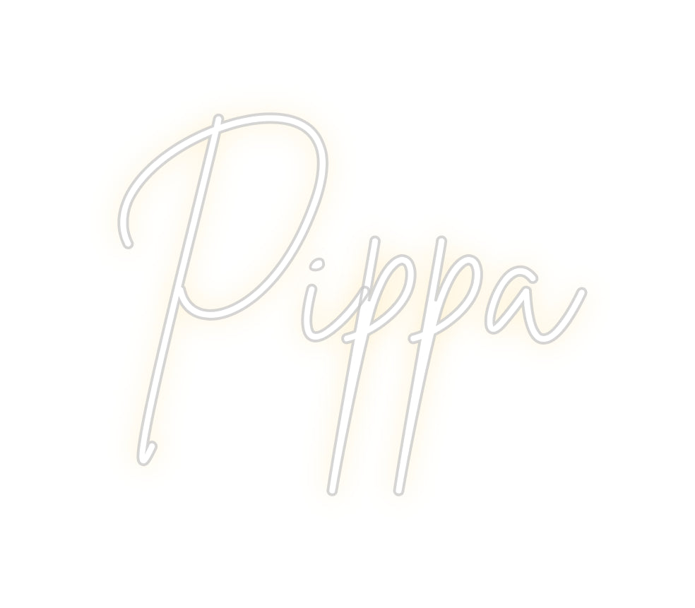 Custom Neon Sign Online Editor Pippa