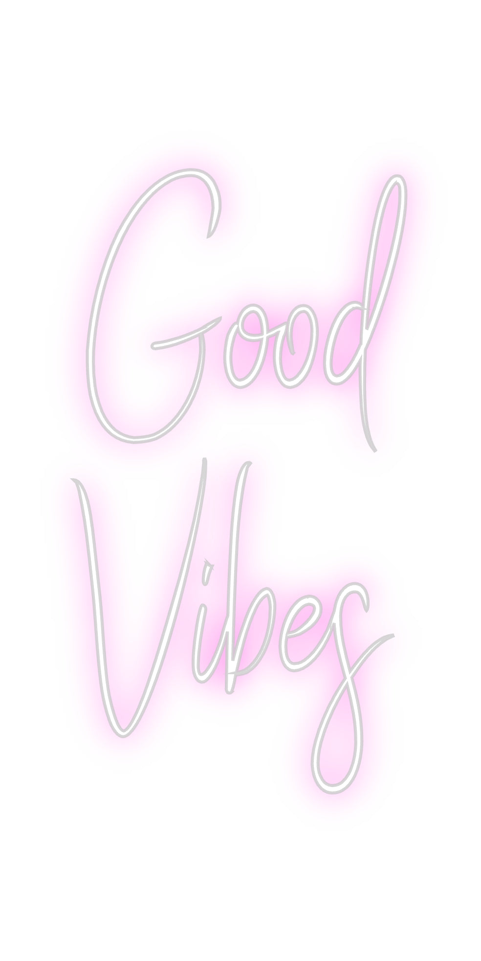 Custom Neon Sign Online Editor Good
Vibes