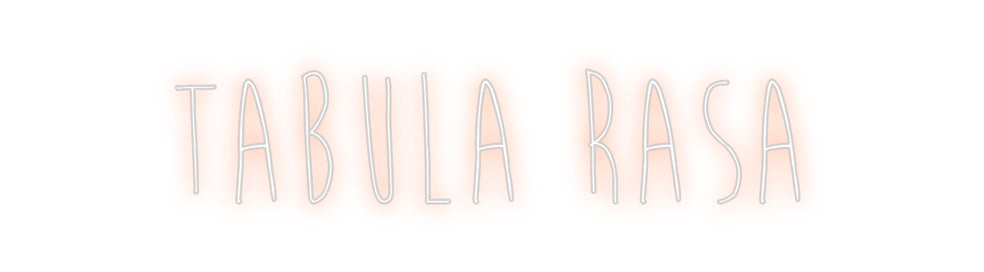 Custom Neon Sign Online Editor Tabula Rasa
