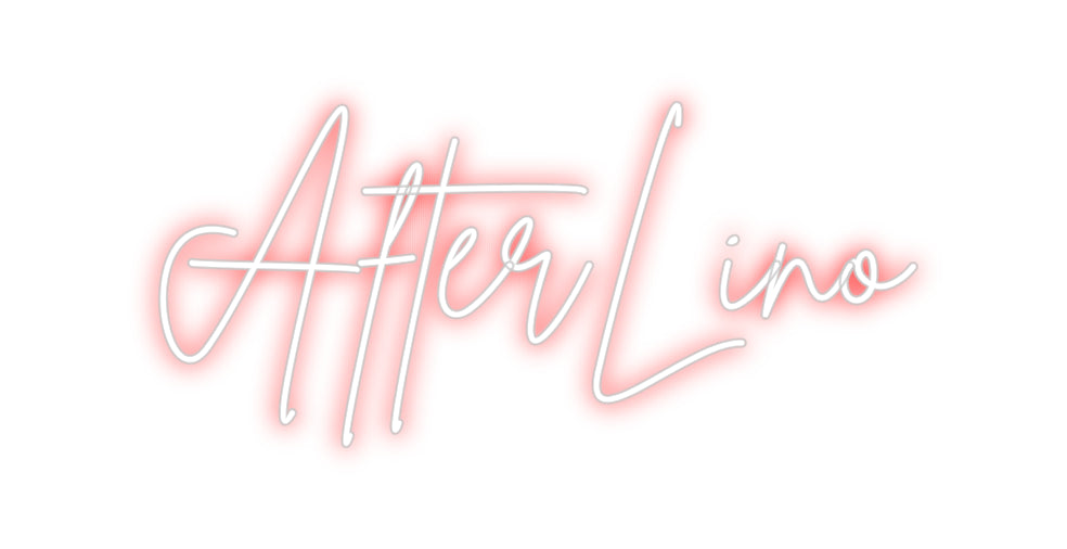 Custom Neon Sign Online Editor AfterLino