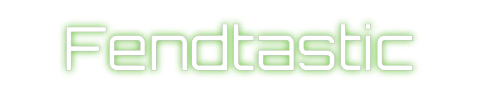 Custom Neon Sign Online Editor Fendtastic