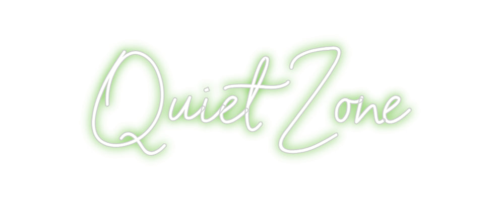 Custom Neon Sign Online Editor Quiet Zone