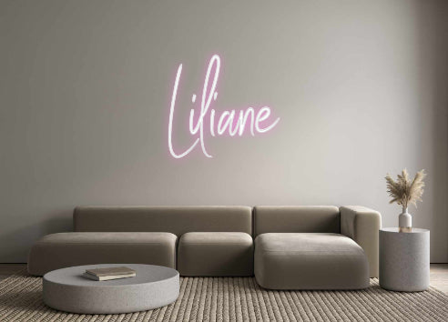 Custom Neon Sign Online Editor Liliane