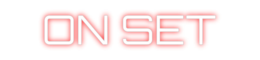 Custom Neon Sign Online Editor ON SET