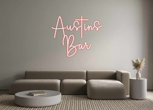 Custom Neon Sign Online Editor Austins
Bar