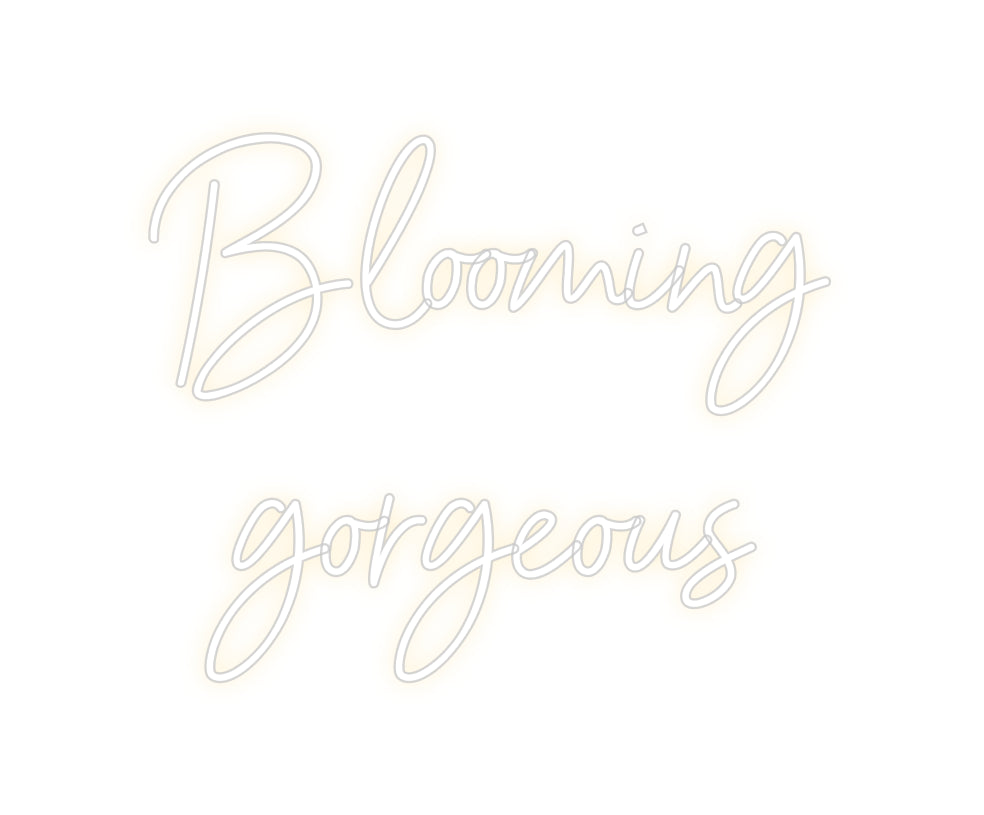 Custom Neon Sign Online Editor Blooming
go...