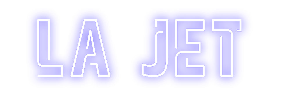 Custom Neon Sign Online Editor La Jet