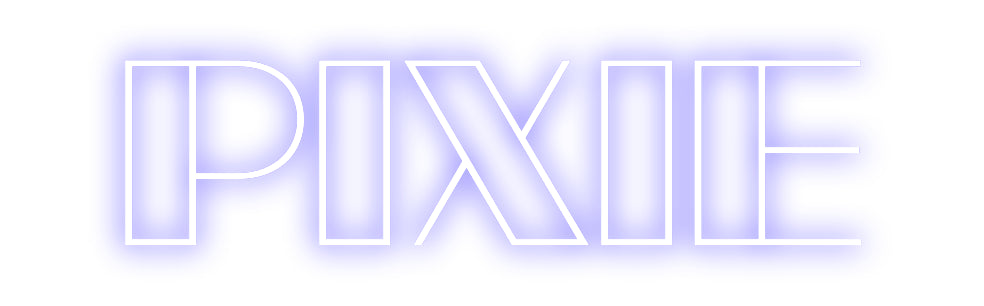 Editor en línea de letreros de neón personalizados PIXIE