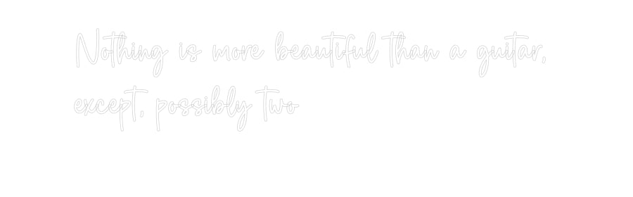 Custom Neon Sign Online Editor Ingenting er mo...