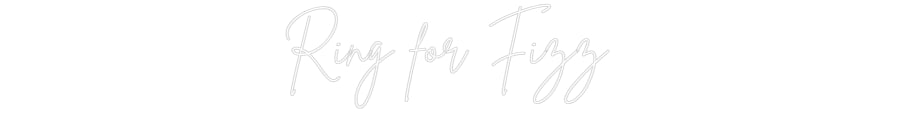 Custom Neon Sign Online Editor Ring för Fizz