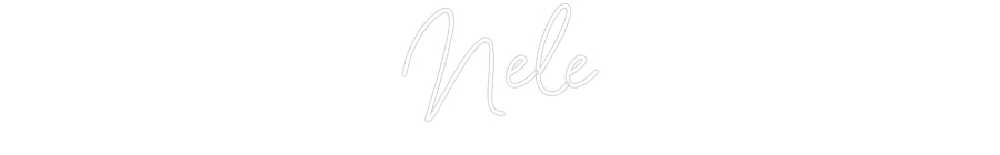 Custom Neon Sign Online Editor Nele