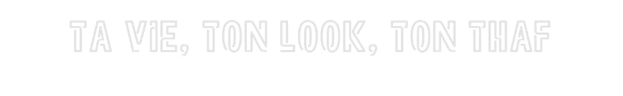 Custom Neon Sign Online Editor TA VIE, TON L...