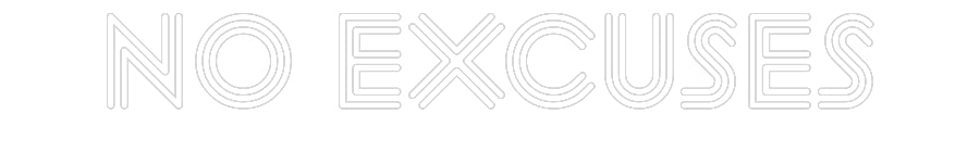 Custom Neon Sign Online Editor No Excuses