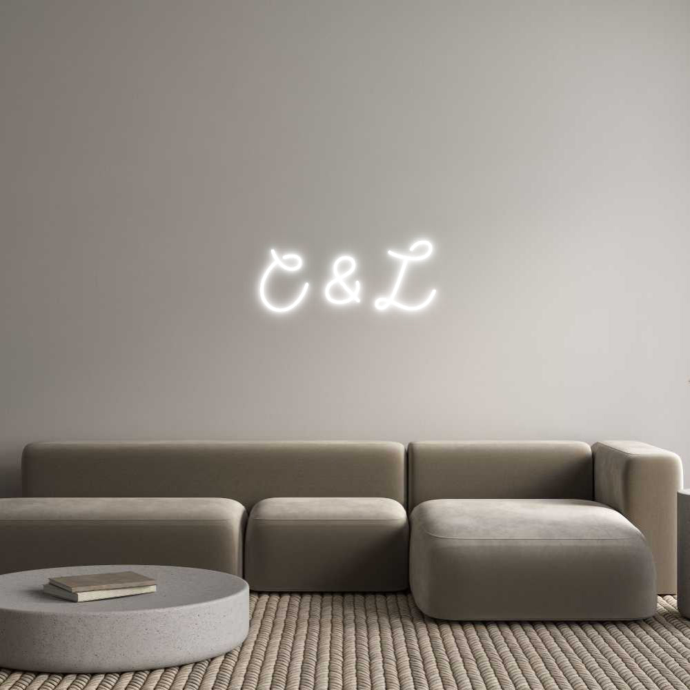 Custom Neon Sign Online Editor C & L