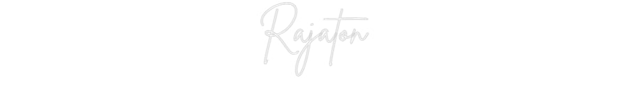 Custom Neon Sign Online Editor Rajaton