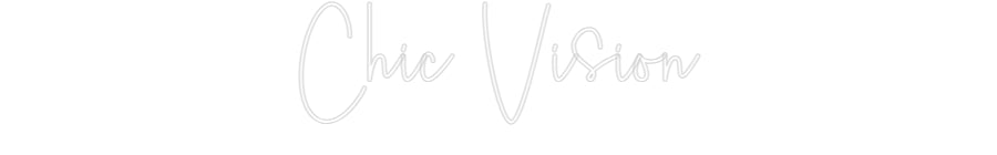 Editor online di insegne al neon personalizzate Chic Vision