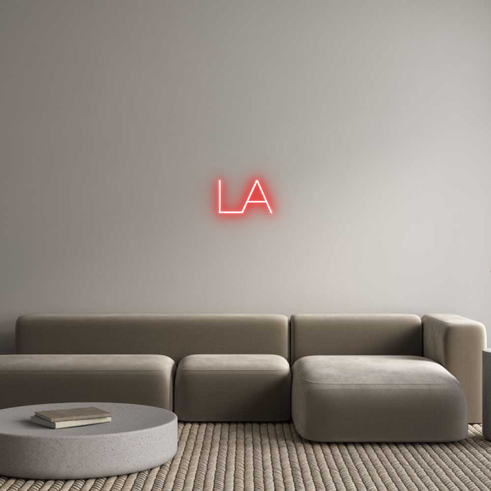 Custom Neon Sign Online Editor LA