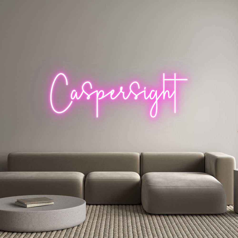 Custom Neon Sign Online Editor Caspersight