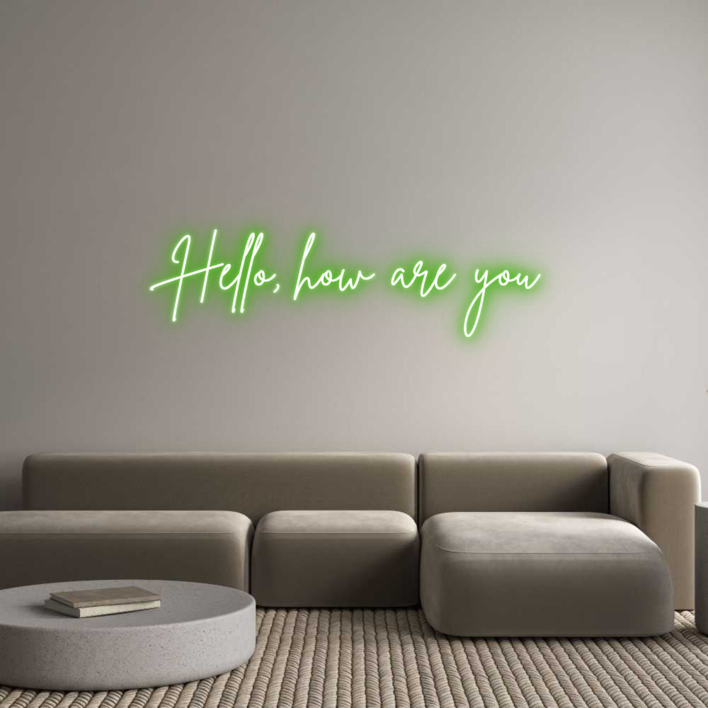 Custom Neon Sign Online Editor Hello, how ar...