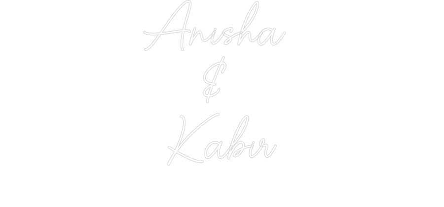 Custom Neon Sign Online Editor Anisha
&
...