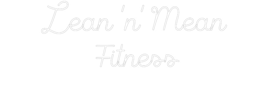 Custom Neon Sign Online Editor Lean ‘n’ Mean...