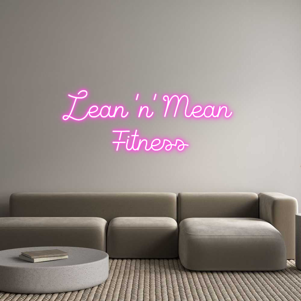 Custom Neon Sign Online Editor Lean ‘n’ Mean...