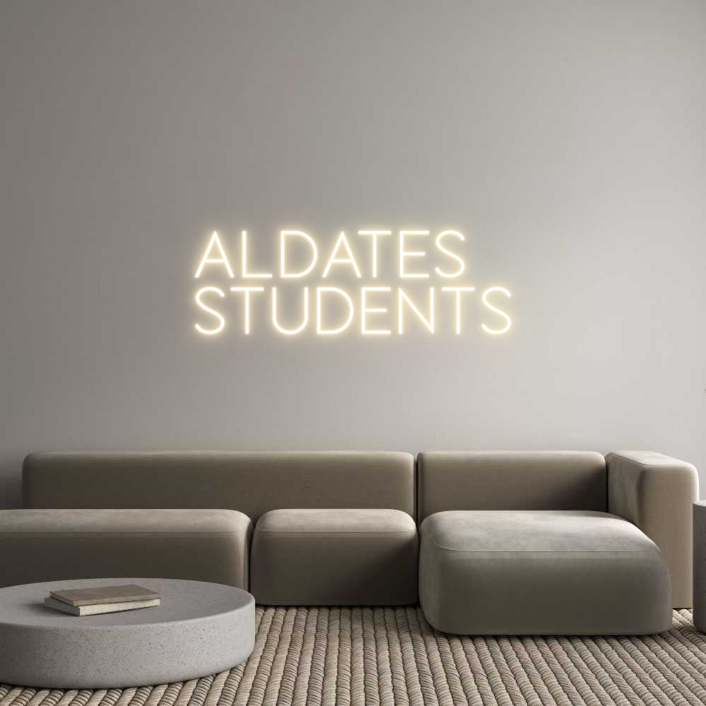 Custom Neon Sign Online Editor aldates
stud...