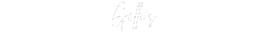 Custom Neon Sign Online Editor Gelli's