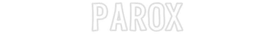 Custom Neon Sign Online Editor PAROX