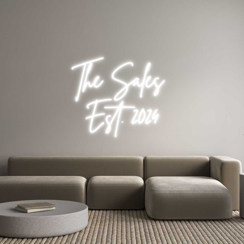 Custom Neon Sign Online Editor The Sales
E...