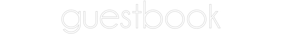 Libro degli ospiti personalizzato dell'editor online di insegne al neon