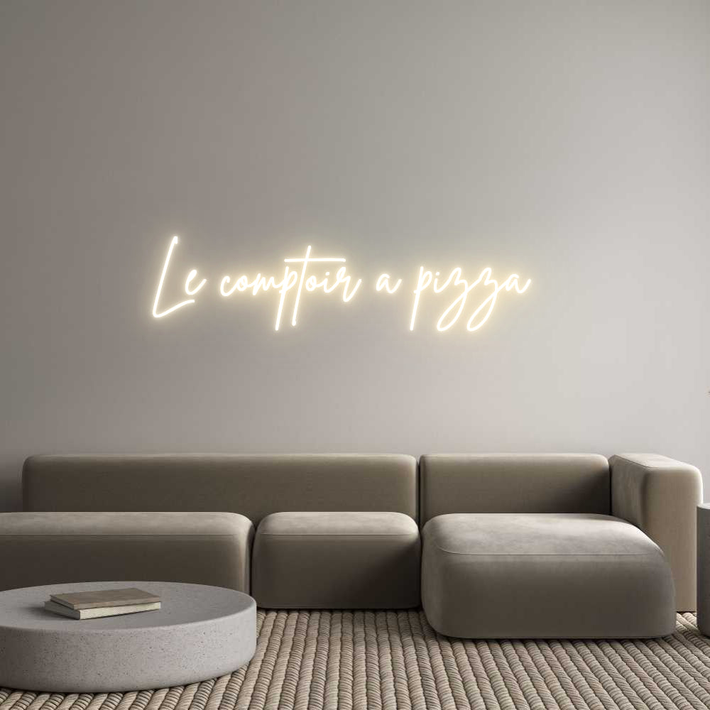 Custom Neon Sign Online Editor Le comptoir à...