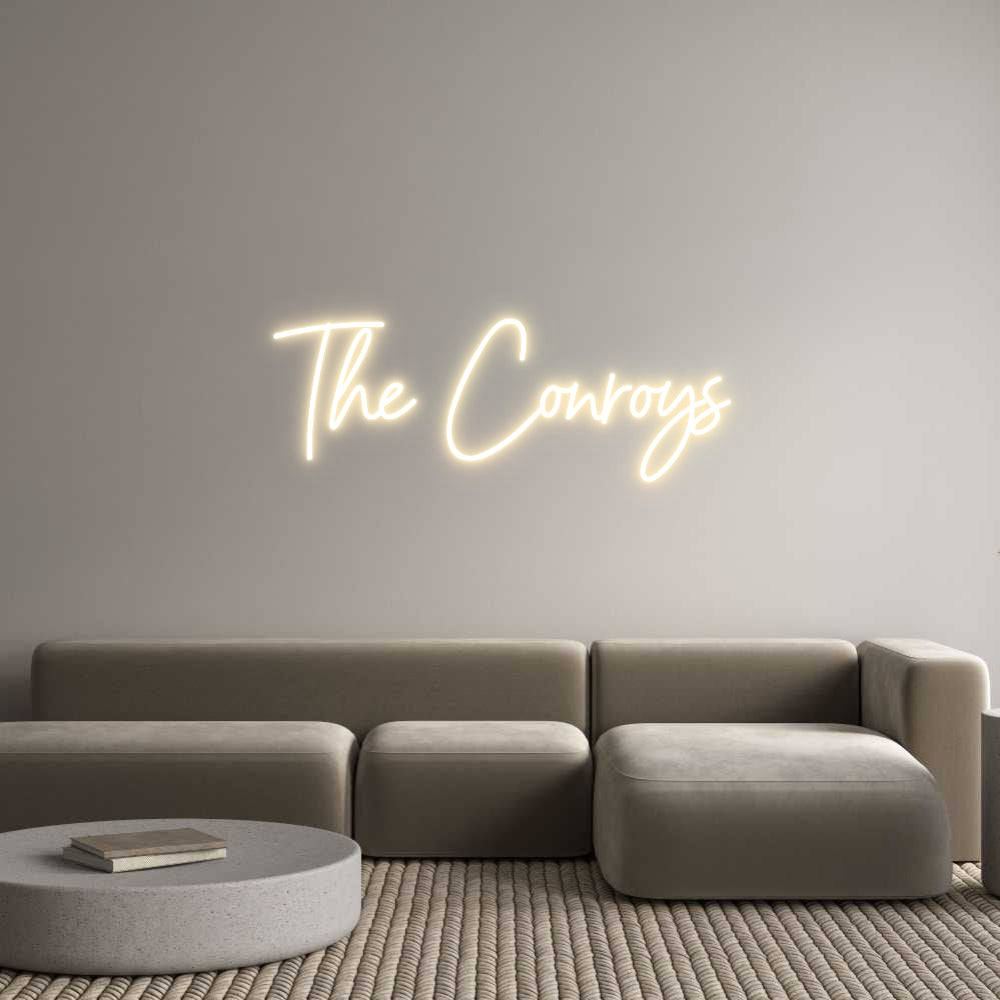 Custom Neon Sign Online Editor The Conroys
