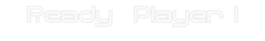 Custom Neon Sign Online Editor Ready Player 1