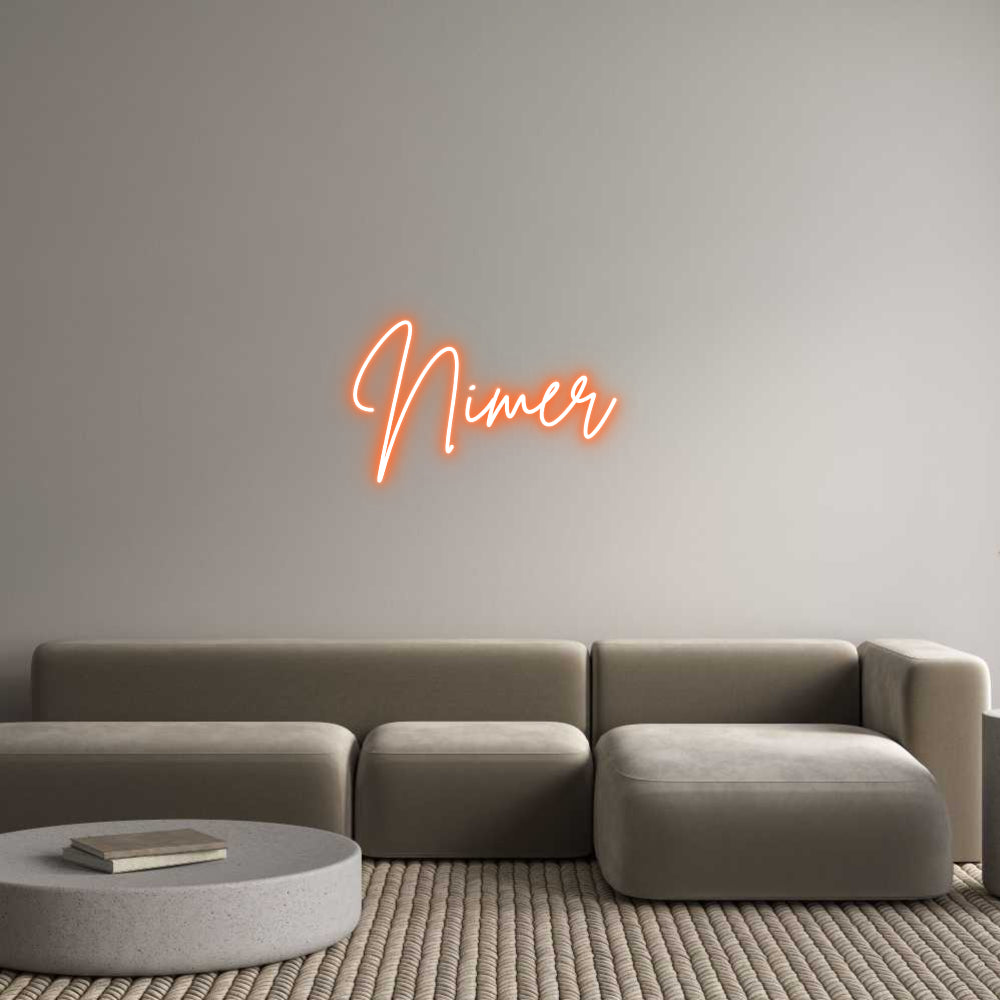 Custom Neon Sign Online Editor Nimer