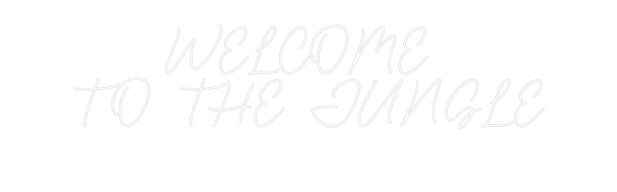 Custom Neon Sign Online Editor WELCOME
TO ...