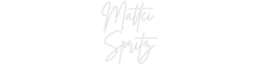 Custom Neon Sign Online Editor Mattei
Spritz
