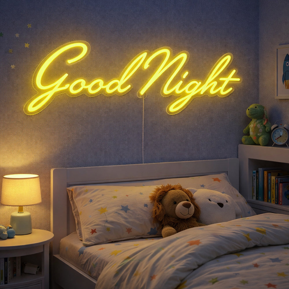 Good Night Lend Neon Sign - Planet Neon Made in London Neon Signons